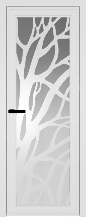 1 AGP Белый матовый RAL9003 стекло Матовое вставка Рисунок 2