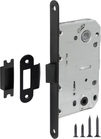 Защелка Fuaro (Фуаро) PLASTP96WC-50 (P96WC-50) BL черный