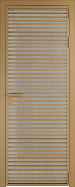 Алюминиевая дверь Profil Doors 12 AG Золото Рэте