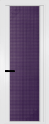 Алюминиевая дверь Profil Doors 2AGP Вайт Кризет Фиолетовый