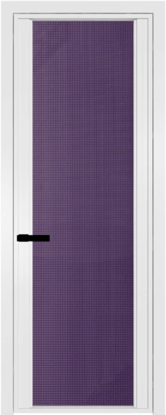 Алюминиевая дверь Profil Doors 2AGP Вайт Кризет Фиолетовый