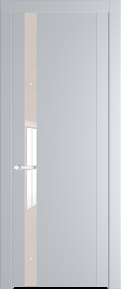 Межкомнатная дверь Profil Doors 1.2 P Lacobel Перламутровый лак Лайт Грей (RAL 870-01)