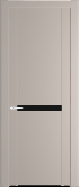 Межкомнатная дверь Profil Doors 1.4 P Монохром черный Сэнд
