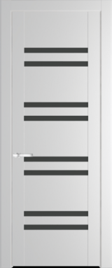 Межкомнатная дверь Profil Doors 1.6 P Графит Крем Вайт (RAL 120-02)