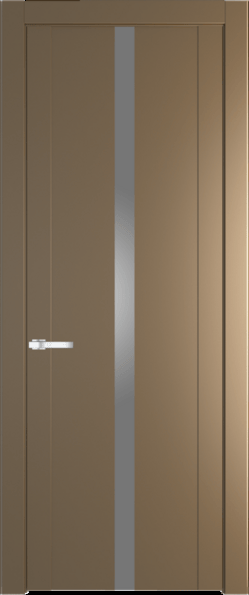 Межкомнатная дверь Profil Doors 1.8 P Lacobel Серебряный лак Перламутр золото