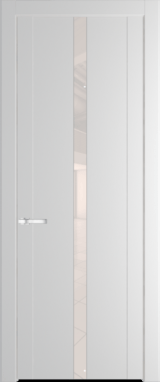 Межкомнатная дверь Profil Doors 1.8 P Перламутровый лак Крем Вайт (RAL 120-02)