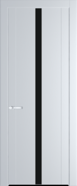 Межкомнатная дверь Profil Doors 1.8 P Монохром черный Вайт (RAL 110 96 02)