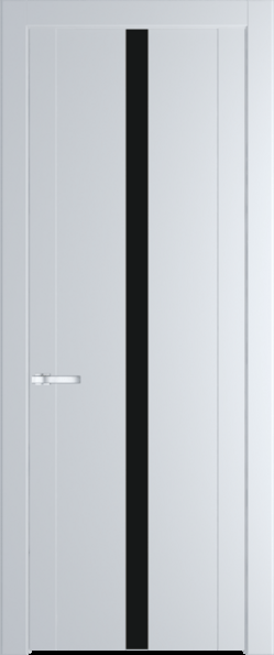 Межкомнатная дверь Profil Doors 1.8 P Монохром черный Вайт (RAL 110 96 02)