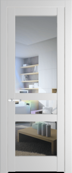 Межкомнатная дверь Profil Doors 4.5.2 PD Крем Вайт (RAL 120-02) Прозрачное