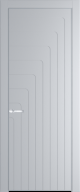 Межкомнатная дверь Profil Doors 10 PA Серебро Лайт Грей (RAL 870-01)