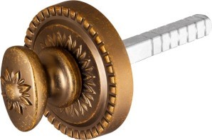 Ручка Armadillo (Армадилло) поворотная BKW8.R.CL55 (BKW8/CL) OB-13 античная бронза