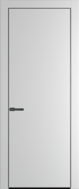 Межкомнатная дверь Profil Doors 1 PA Серая ночь Крем Вайт (RAL 120-02)