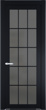 Межкомнатная дверь Profil Doors 1.1.2 (p.15) Графит Нэви Блу (RAL 7016)