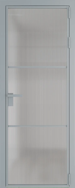 Алюминиевая дверь Profil Doors 13 AG Серебро Мору осветленное