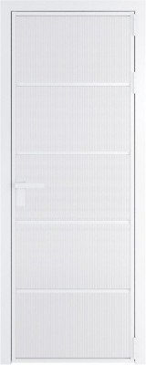 Алюминиевая дверь Profil Doors 14 AG Вайт Мору белое