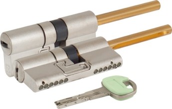 Цилиндровый механизм Mottura (Моттура) под вертушку (дл. шток) C48P413101C5 (72 мм/36+10+26), МАТ.НИКЕЛЬ