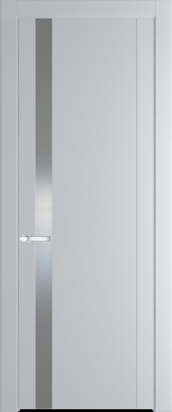 Межкомнатная дверь Profil Doors 1.2 P Lacobel Серебряный лак Лайт Грей (RAL 870-01)
