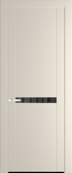 Межкомнатная дверь Profil Doors 1.4 P Зеркало серое Кремовая Магнолия (RAL 120-04)
