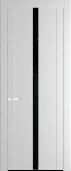 Межкомнатная дверь Profil Doors 1.8 P Черный лак Крем Вайт (RAL 120-02)