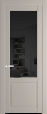 Межкомнатная дверь Profil Doors 2.2.2 PD Сэнд Черное тонированное