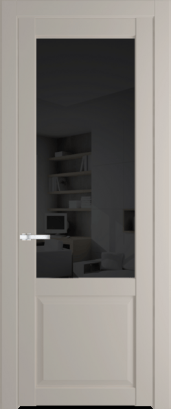 Межкомнатная дверь Profil Doors 2.2.2 PD Сэнд Черное тонированное
