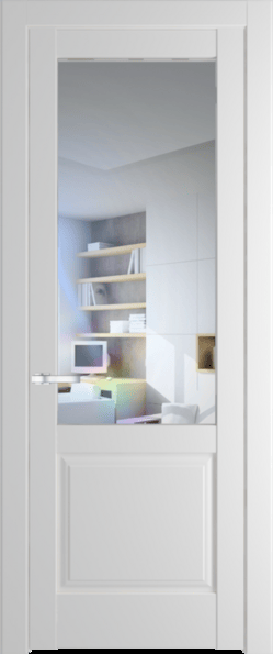 Межкомнатная дверь Profil Doors 4.2.2 PD Крем Вайт (RAL 120-02) Прозрачное