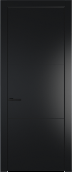 Межкомнатная дверь Profil Doors 13 PA Черный матовый RAL9005 Блэк
