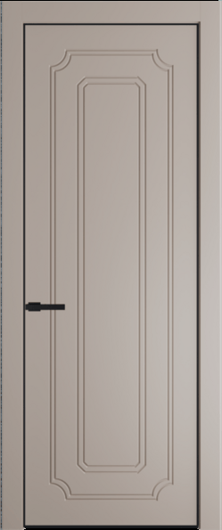 Межкомнатная дверь Profil Doors 30 PA Черный матовый Сэнд
