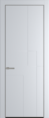 Межкомнатная дверь Profil Doors 3 PA Никель матовый Сэнд
