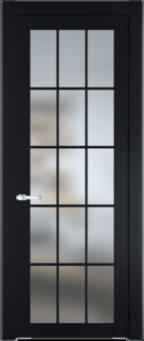 Межкомнатная дверь Profil Doors 1.1.2 (p.15) Матовое Нэви Блу (RAL 7016)