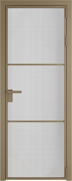 Алюминиевая дверь Profil Doors 13 AG Шампань Кризет