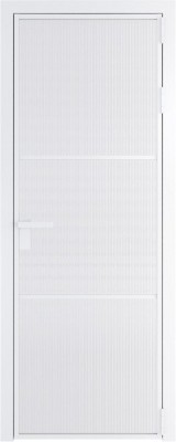 Алюминиевая дверь Profil Doors 13 AG Вайт Мору Белый