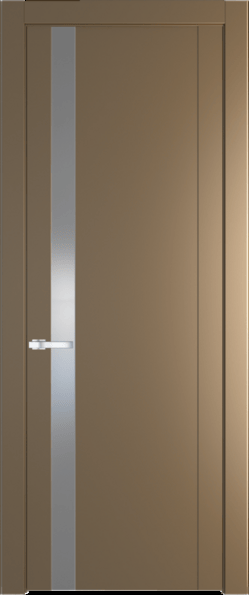 Межкомнатная дверь Profil Doors 1.2 P Монохром серебро (серебро матлак) Перламутр золото