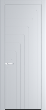 Межкомнатная дверь Profil Doors 10 PE Вайт (RAL 110 96 02) Серебро