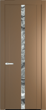 Межкомнатная дверь Profil Doors 1.8 P Атриум серебро Перламутр золото