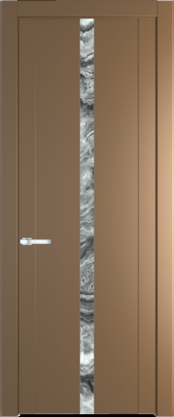 Межкомнатная дверь Profil Doors 1.8 P Атриум серебро Перламутр золото