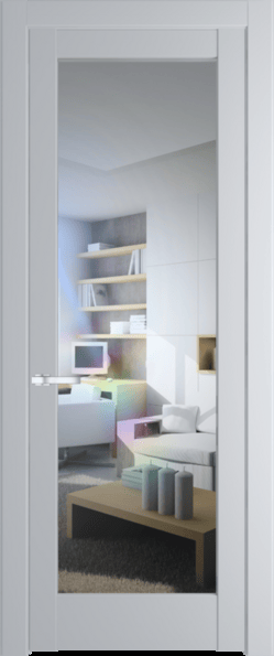 Межкомнатная дверь Profil Doors 4.1.2 PD Лайт Грей (RAL 870-01) Прозрачное