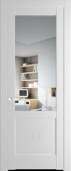 Межкомнатная дверь Profil Doors 1.2.2 PM Прозрачное Графит (Pantone 425С)
