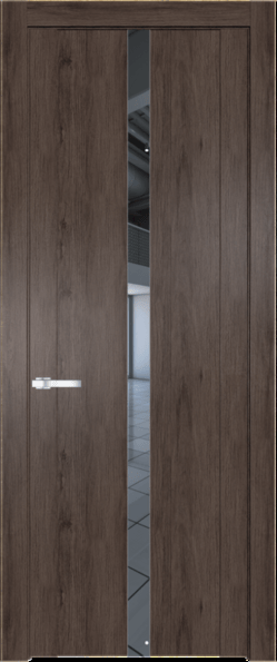 Межкомнатная дверь Profil Doors 1.8 N Зеркало Дуб Тобакко