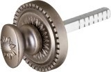 Ручка Armadillo (Армадилло) поворотная BKW8.R.CL55 (BKW8/CL) AS-9 античное серебро