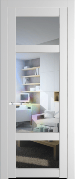 Межкомнатная дверь Profil Doors 1.3.2 PD Прозрачное Крем Вайт (RAL 120-02)