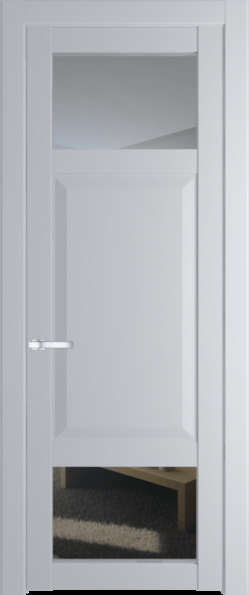 Межкомнатная дверь Profil Doors 1.3.4 PD Прозрачное Лайт Грей (RAL 870-01)