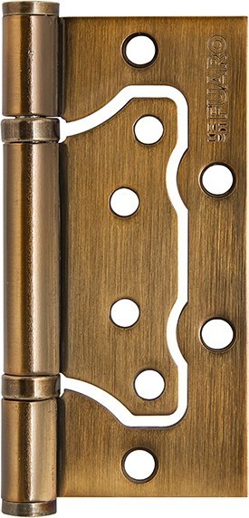 Петля Fuaro (Фуаро) универсальная без врезки IN4500W CFB (500-2BB 100x2,5) кофе глянец