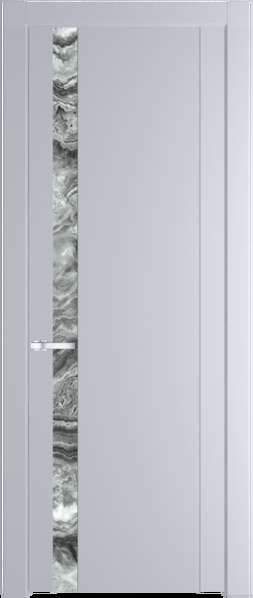 Межкомнатная дверь Profil Doors 1.2 P Атриум серебро Лайт Грей (RAL 870-01)