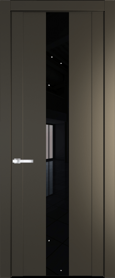 1.9P Перламутр бронза стекло Lacobel Черный лак