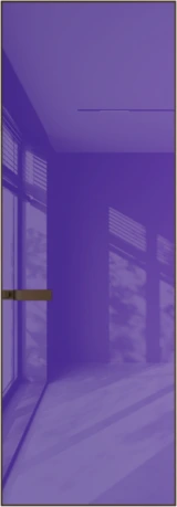 Алюминиевая дверь Profil Doors 1AGN ГЛЯНЕЦ Деорэ Лаванда лак