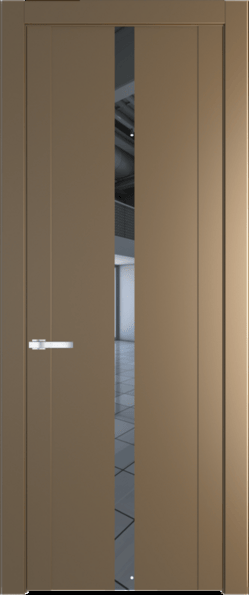Межкомнатная дверь Profil Doors 1.8 P Зеркало Перламутр золото