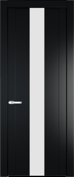 Межкомнатная дверь Profil Doors 1.9 P Монохром белый просветленный Блэк
