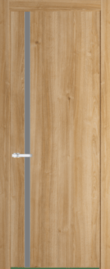 Межкомнатная дверь Profil Doors 21 NW Монохром серый Дуб Карамель