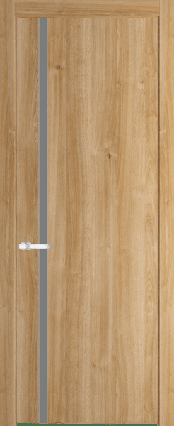 Межкомнатная дверь Profil Doors 21 NW Монохром серый Дуб Карамель